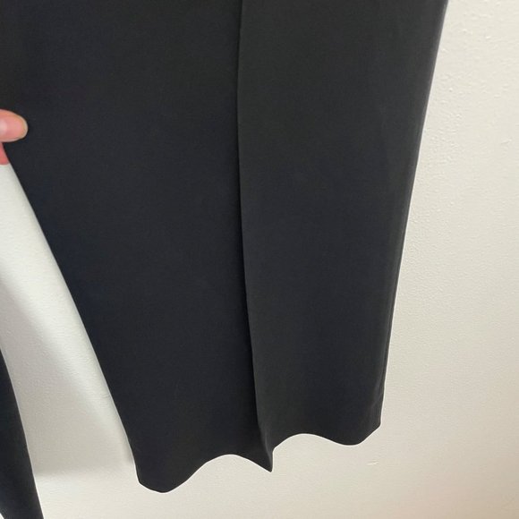 Lafayette 148 New York Woman's Sz 8 Black High Waisted Wide Leg Career Pants - Picture 2 of 8